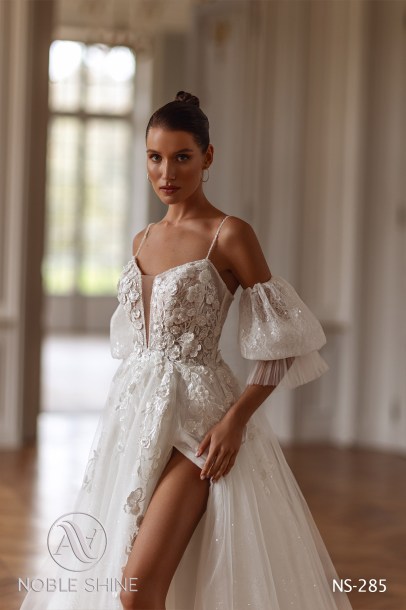 Dress NS-285 from the Jadore collection by Noble Shine