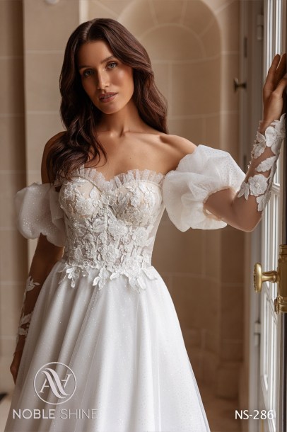 Dress NS-286 from the Jadore collection by Noble Shine