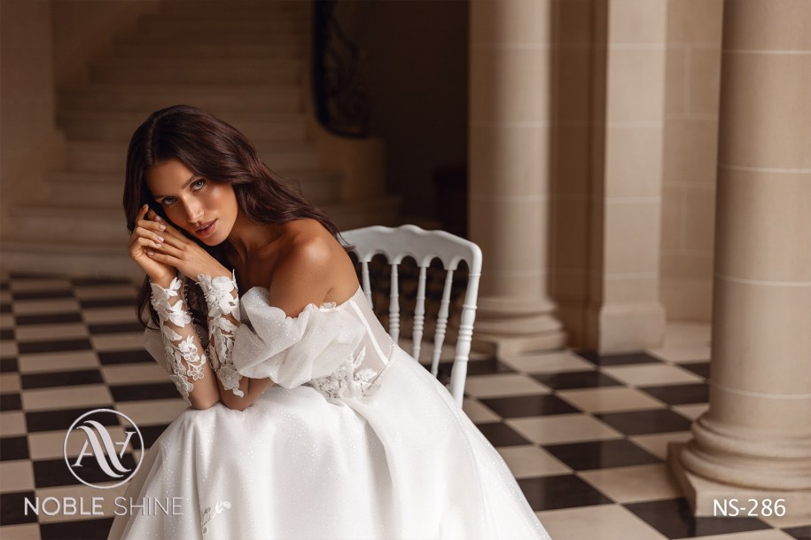 Dress NS-286 from the Jadore collection by Noble Shine