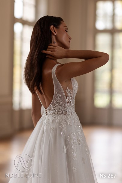 Dress NS-287 from the Jadore collection by Noble Shine