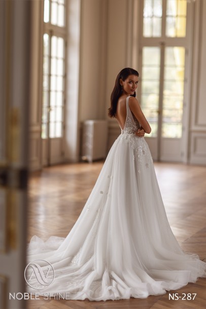 Dress NS-287 from the Jadore collection by Noble Shine