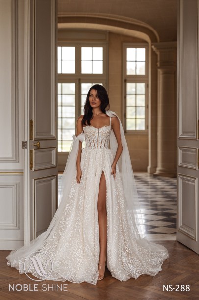Dress NS-288 from the Jadore collection by Noble Shine