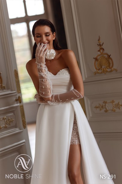 Dress NS-291 from the Jadore collection by Noble Shine