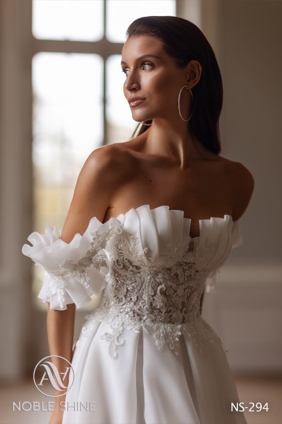 Dress NS-294 from the Jadore collection by Noble Shine