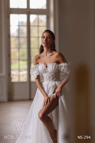 Dress NS-294 from the Jadore collection by Noble Shine