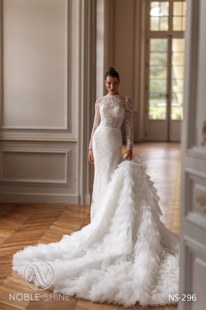 Dress NS-296 from the Jadore collection by Noble Shine