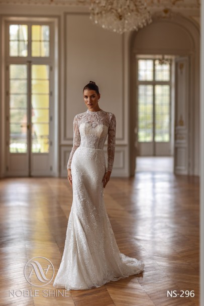 Dress NS-296 from the Jadore collection by Noble Shine