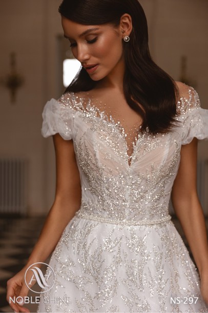 Dress NS-297 from the Jadore collection by Noble Shine