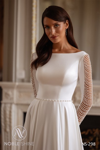 Dress NS-298 from the Jadore collection by Noble Shine