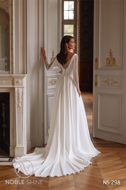 Dress NS-298 from the Jadore collection by Noble Shine