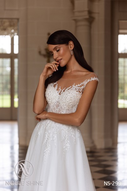 Dress NS-299 from the Jadore collection by Noble Shine