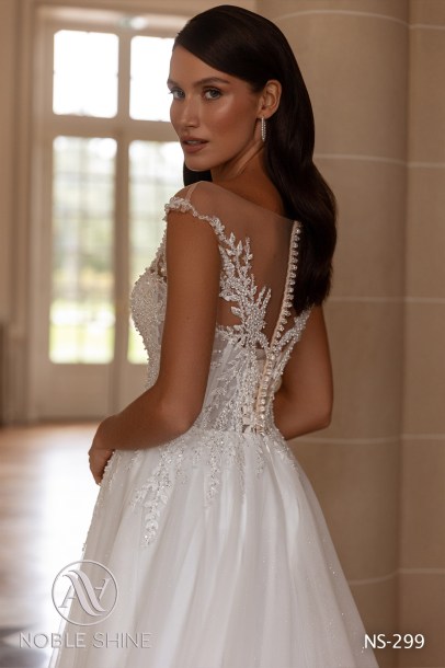 Dress NS-299 from the Jadore collection by Noble Shine