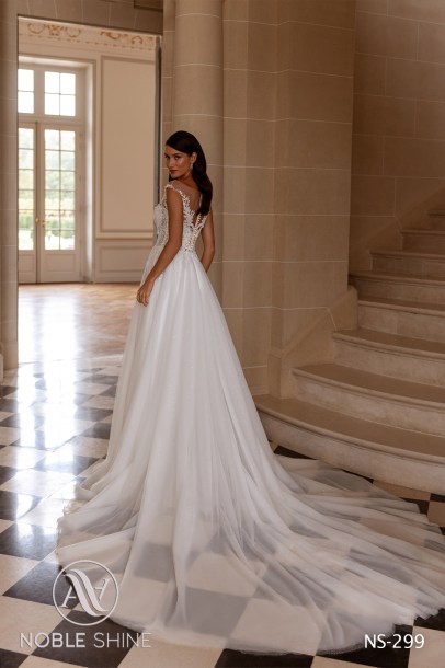 Dress NS-299 from the Jadore collection by Noble Shine