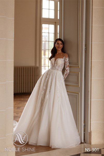 Dress NS-301 from the Jadore collection by Noble Shine