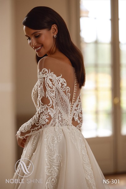 Dress NS-301 from the Jadore collection by Noble Shine
