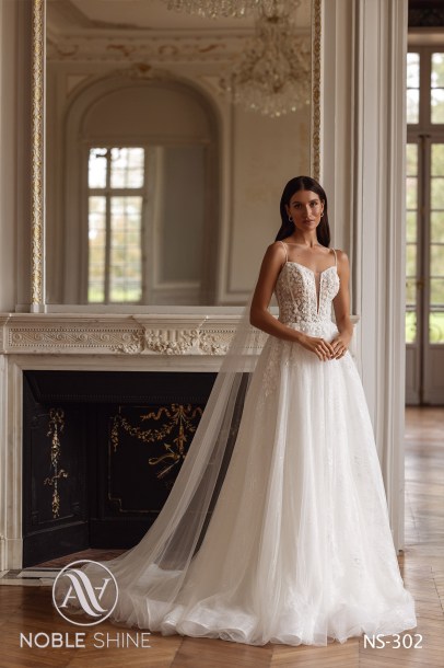 Dress NS-302 from the Jadore collection by Noble Shine