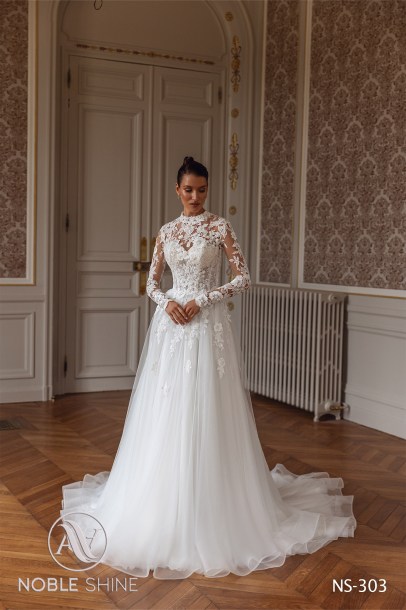 Dress NS-303 from the Jadore collection by Noble Shine