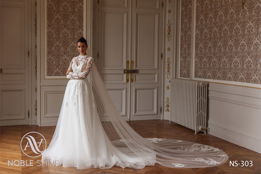 Dress NS-303 from the Jadore collection by Noble Shine