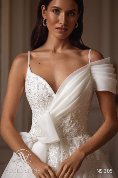 Dress NS-305 from the Jadore collection by Noble Shine