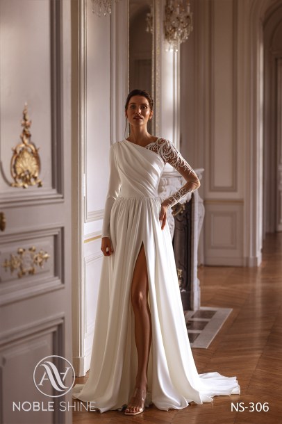 Dress NS-306 from the Jadore collection by Noble Shine