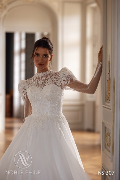 Dress NS-307 from the Jadore collection by Noble Shine
