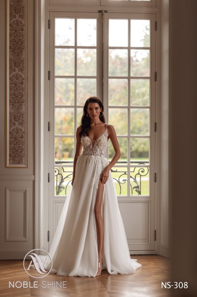 Dress NS-308 from the Jadore collection by Noble Shine