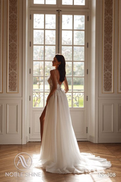 Dress NS-308 from the Jadore collection by Noble Shine