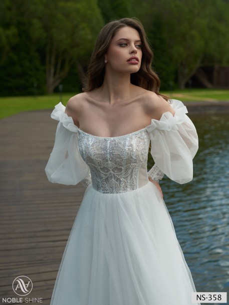 Dress NS-358 from the Amor collection by Noble Shine