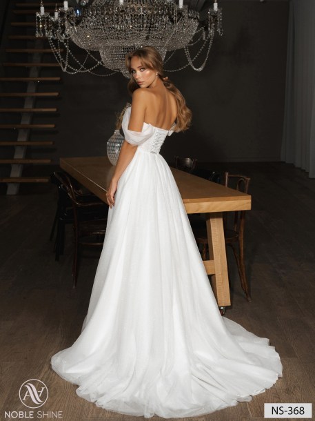 Wedding dress NS-368 from the Nova Fenix collection by Noble Shine
