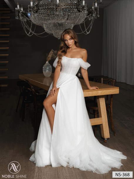 Wedding dress NS-368 from the Nova Fenix collection by Noble Shine