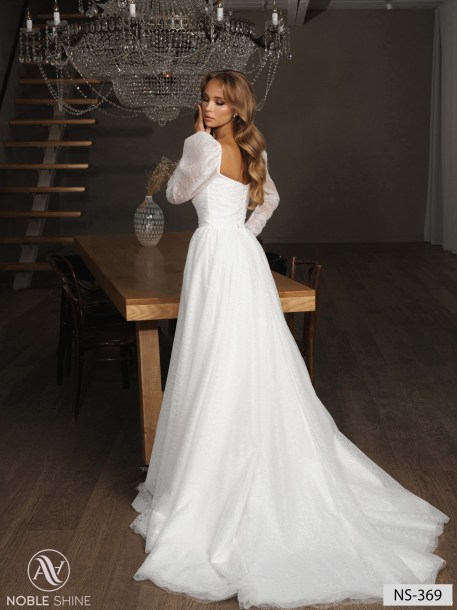 Wedding dress NS-369 from the Nova Fenix collection by Noble Shine