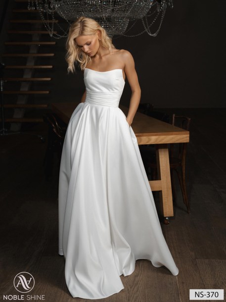 Wedding dress NS-370 from the Nova Fenix collection by Noble Shine