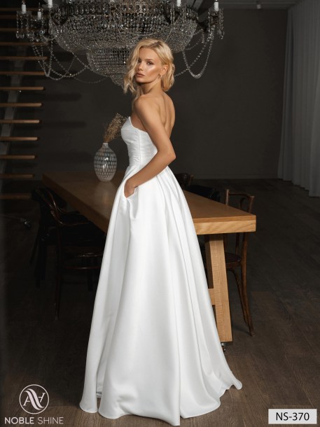Wedding dress NS-370 from the Nova Fenix collection by Noble Shine
