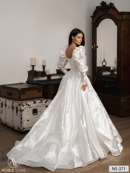 Wedding dress NS-371 from the Nova Fenix collection by Noble Shine