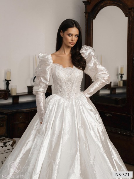 Wedding dress NS-371 from the Nova Fenix collection by Noble Shine