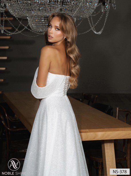 Wedding dress NS-378 from the Nova Fenix collection by Noble Shine