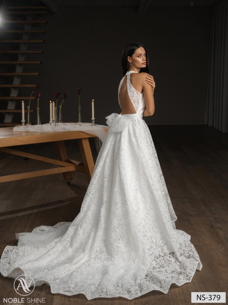 Wedding dress NS-379 from the Nova Fenix collection by Noble Shine