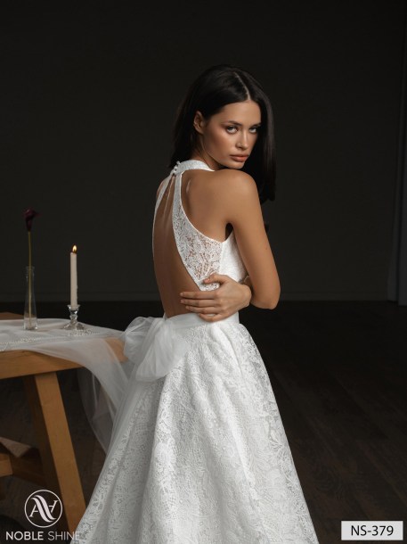 Wedding dress NS-379 from the Nova Fenix collection by Noble Shine