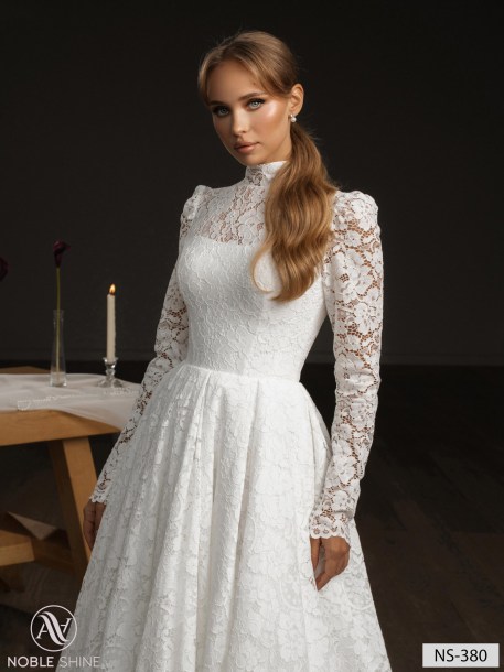 Wedding dress NS-380 from the Nova Fenix collection by Noble Shine