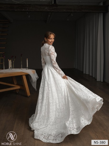 Wedding dress NS-380 from the Nova Fenix collection by Noble Shine