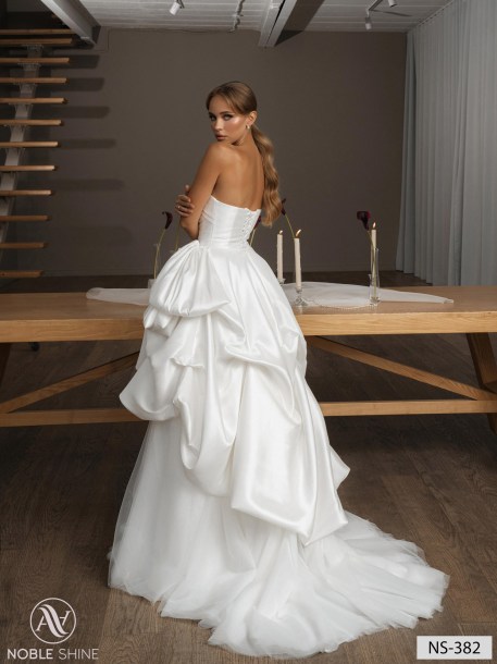 Wedding dress NS-382 from the Nova Fenix collection by Noble Shine