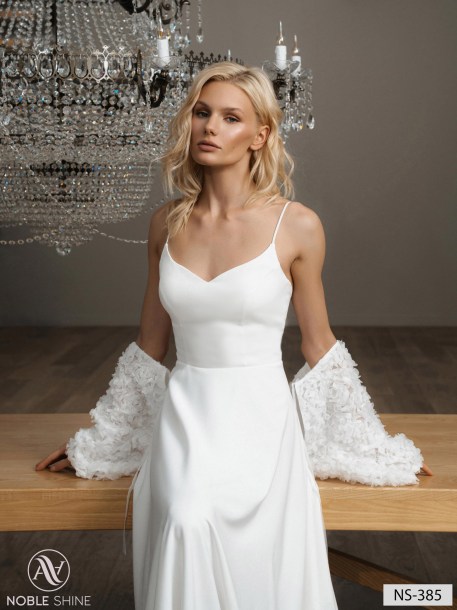Wedding dress NS-385 from the Nova Fenix collection by Noble Shine