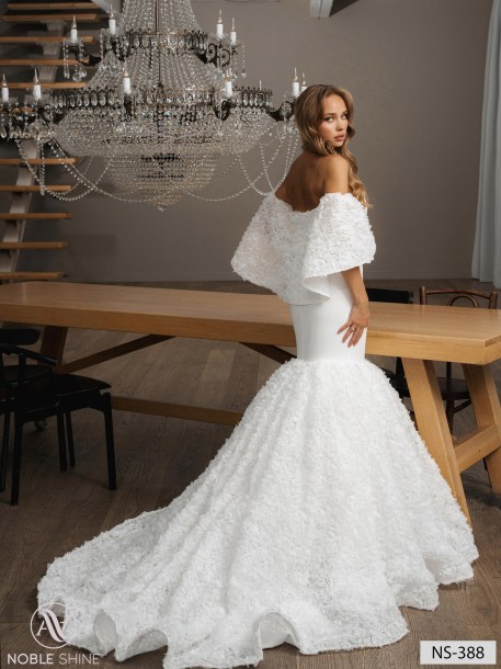 Wedding dress NS-388 from the Nova Fenix collection by Noble Shine