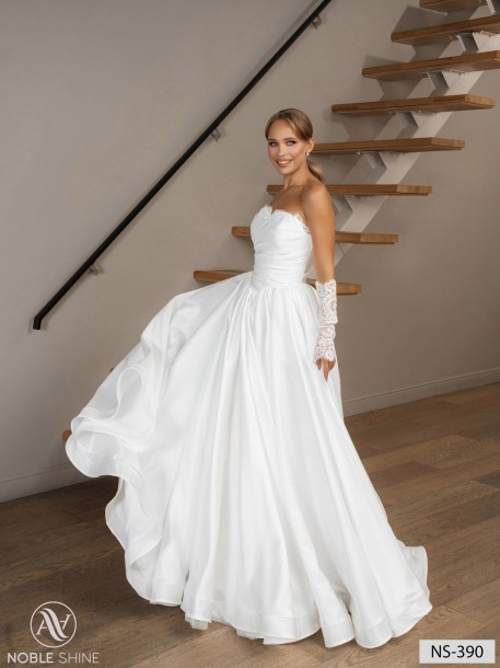 Wedding dress NS-390 from the Nova Fenix collection by Noble Shine