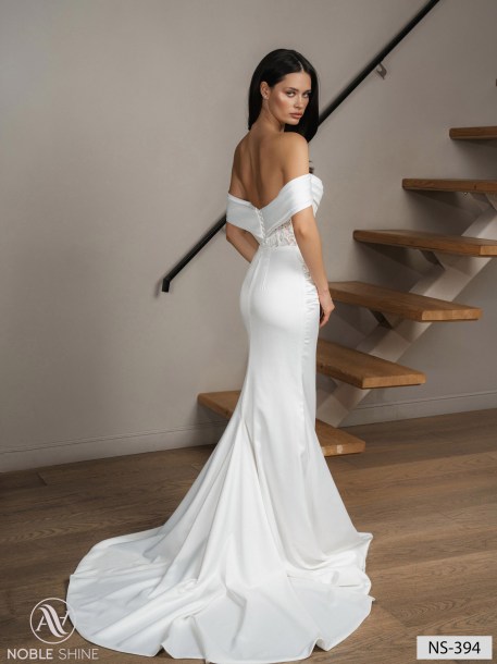 Wedding dress NS-394 from the Nova Fenix collection by Noble Shine