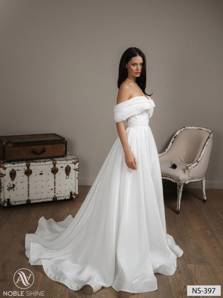 Wedding dress NS-397 from the Nova Fenix collection by Noble Shine