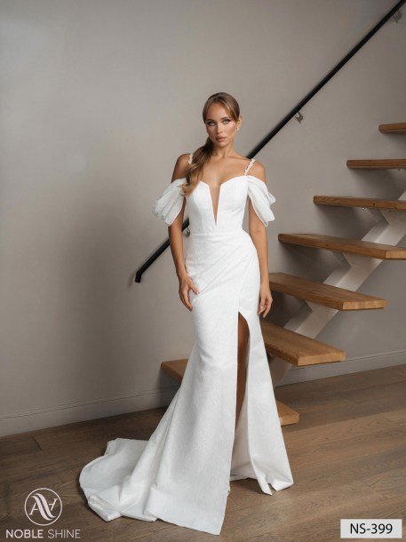 Wedding dress NS-399 from the Nova Fenix collection by Noble Shine