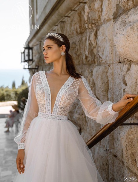 Dress SV295 from the Livadia collection by Noble Shine